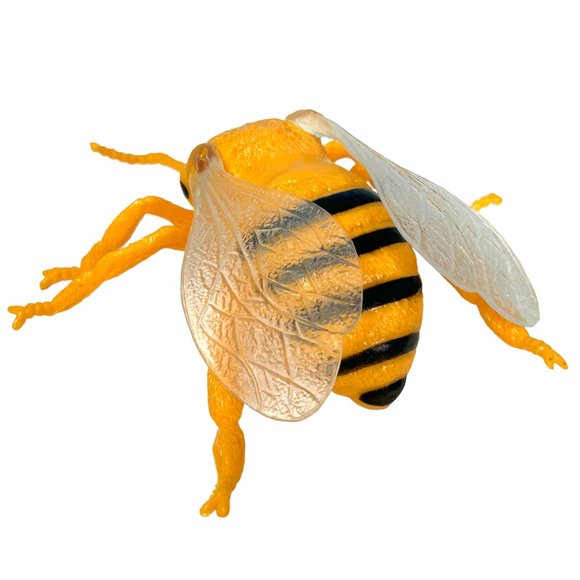 Realistic Beautifully Detailed Bumblebee Bumble Bee Insect Bug 4" PVC Toy Figure - Picture 7 of 8